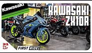 2017 Kawasaki ZX10r | First Ride | Wrecked Bike Rebuild Season 2