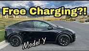 Charge Your Tesla For Free! How And Where I Find Free Charging Locations!