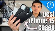 Top 5 Best iPhone 15 & 15 Pro Cases (Early Edition)!