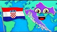 Explore The Geography Of Croatia! | Countries Of The World For Kids | KLT Geography
