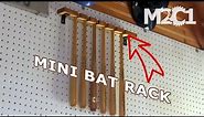 Making a Display Rack for Souvenir Baseball Bats