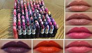 MAC Lipstick Collection | 127 LIP SWATCHES TRY ON!