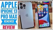 Amazon Renewed Apple iPhone 13 Pro Max Sierra Blue Review ATT