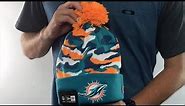 Dolphins 'CAMO CAPTIVATE' Knit Beanie Hat by New Era