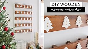DIY Advent Calendar | DIY Wooden Advent Calendar