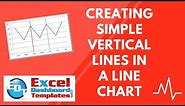 Creating Simple Vertical Lines in an Excel Line Chart