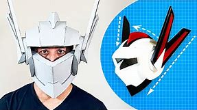 How to Build a Cardboard Robot Helmet | WIRED