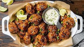 The BEST Vegan Baked Cauliflower Wings