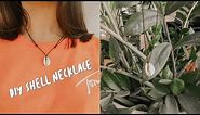 How to make a shell necklace | Emily Sara