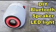 how to make bluetooth speaker with led light | DIY music bulb