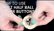 How To Cover Buttons with Fabric