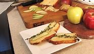 Recipe for Sliced Apple, Cheese & Baguette Appetizers