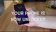 How to enter the Unlock code for Samsung
