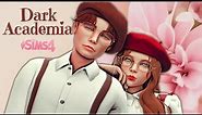🐭 DARK ACADEMIA • Must Have CC • Sims 4 CC Showcase + Links + Male CC • Machinima