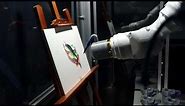 AI painting project: watch an AI based robot create fine art paintings