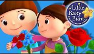 Roses Are Red Song | Nursery Rhymes for Babies by LittleBabyBum - ABCs and 123s