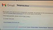 Fix Gmail Temporary Error | Fix Gmail Temporary Error-try Again Sign Out