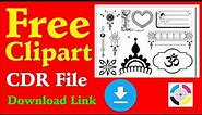 download free clip art CDR file | Print with design | Useful clip art