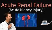 Acute Kidney Injury / Acute Renal Failure Explained Clearly - BUN Creatinine Ratio