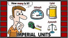 Imperial Units and measurements | English Vocabulary | Maths Vocabulary | Math English
