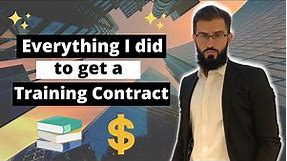 How I got a Training Contract at an Elite US Law Firm (non-law student!)