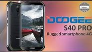 DOOGEE S40 Pro - Rugged smartphone 4G - 4GB Ram - 64GB Stockage - Android 10 - Helio A25 - Unboxing