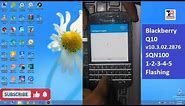 blackberry q10 anti theft protection removal / Blackberry Q10_10.3.02.2876_SQN100-1-2-3-4-5 Flashing