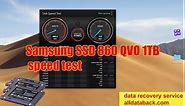 Samsung SSD 860 QVO 1TB speed test