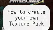 How to create your own Texture Pack (iOS 14 Tutorial)