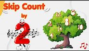 The Skip Counting by 2 Song | Silly School Songs