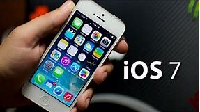 iOS 7 - Quick Look On iPhone 5