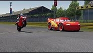Honda NR750 vs Lightning McQueen at Monza Full Course