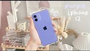📱 Purple iPhone 12 unboxing | 2021