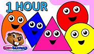 "Colors & Shapes DVD" - 1 Hour, Super Simple Colours, Little Baby Songs, Kids Learn Nursery Rhymes