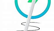 BENKS iPad Pencil 2nd Gen with Magnetic Wireless Charging, Stylus Pen for iPad with Tilt & Palm Rejection, Compatible with iPad Pro 12.9 in 3/4/5/6, iPad Pro 11 in 1/2/3/4, iPad Air 4/5, iPad Mini 6