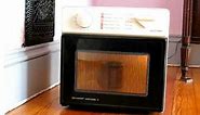 Sharp Half Pint Microwave Demonstration (For Sale on Ebay)