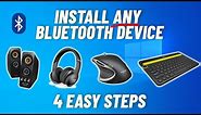 How to setup ANY Bluetooth device in Windows 10 in 4 simple steps