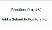 Basic HTML and HTML5: Add a Submit Button to a Form | freeCodeCamp