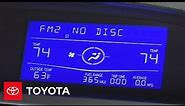 2005 - 2007 Avalon How-To: Instrument Display Panel | Toyota