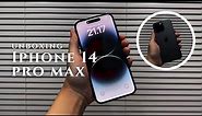 Unboxing iPhone 14 Pro Max 👑✨ (Space Black) 512 GB & Accessories