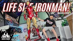 Ironman Mark 85 life size statue [Unboxing & Review] | Queen Studios Collectibles