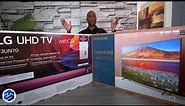 Samsung TU7000 vs LG UN7000 4K TV Comparison