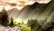 Beautiful Landscape Animated Wallpaper http://www.desktopanimated.com
