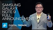 Samsung Galaxy Note 9 - Full Announcement