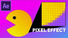 Unique Pixel Effect Setup | After Effects Tutorial
