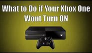What to Do if Your Xbox One Wont Turn On