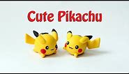 Chibi Pikachu Clay Tutorial - How To Make Pokemon's Character With Air Dry Clay Easy At Home