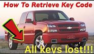 How To Retrieve Chevrolet Key Code (easy Way)