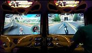2 Player Super Bikes 2 Motorcycle Racing Arcade Game!