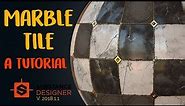 Marble Tile | Beginner Substance Designer Tutorial